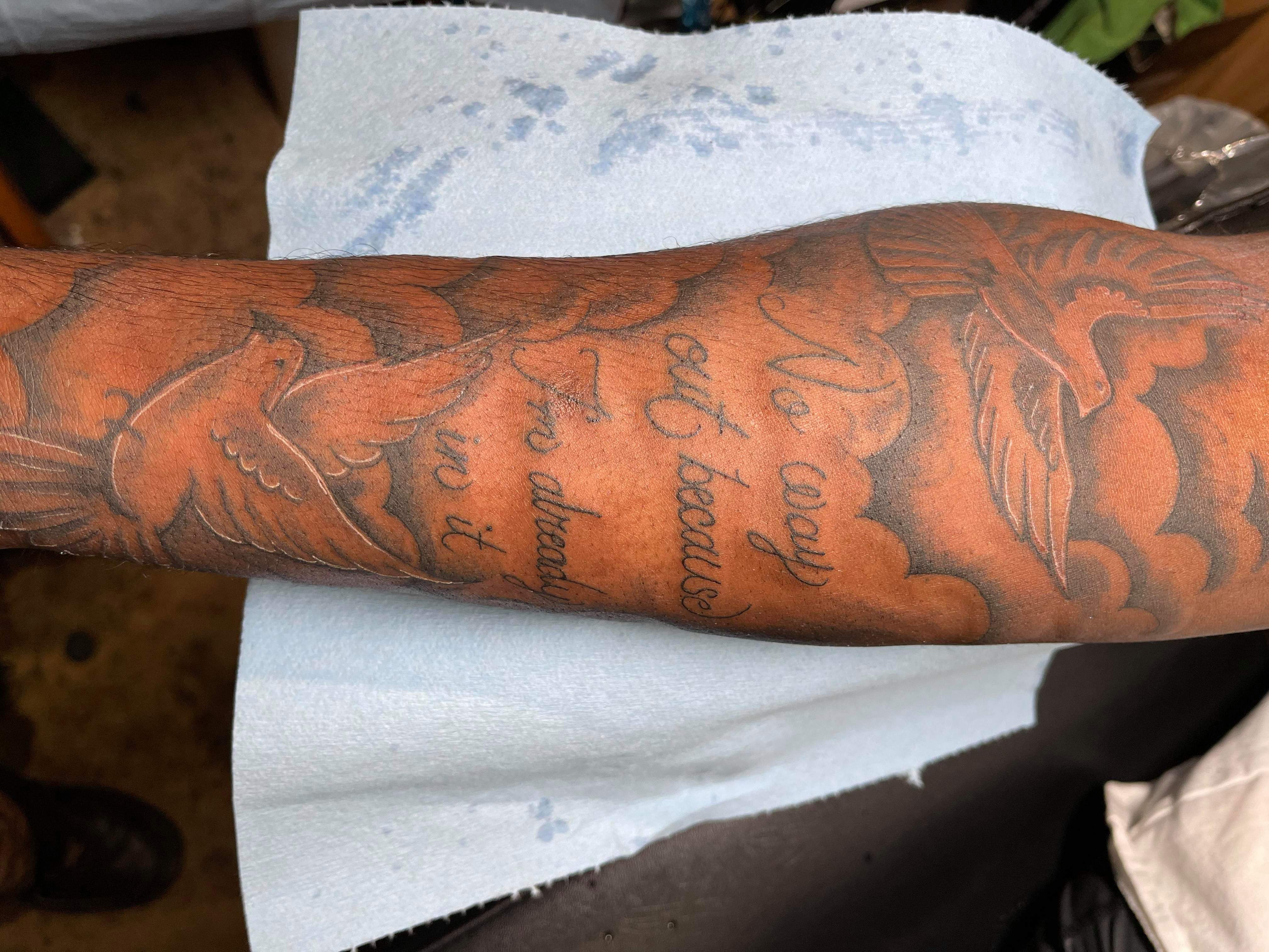 Forearm Half Sleeve Tattoos Design King Ink Tattoos Tattoo Artist Sumter Sc