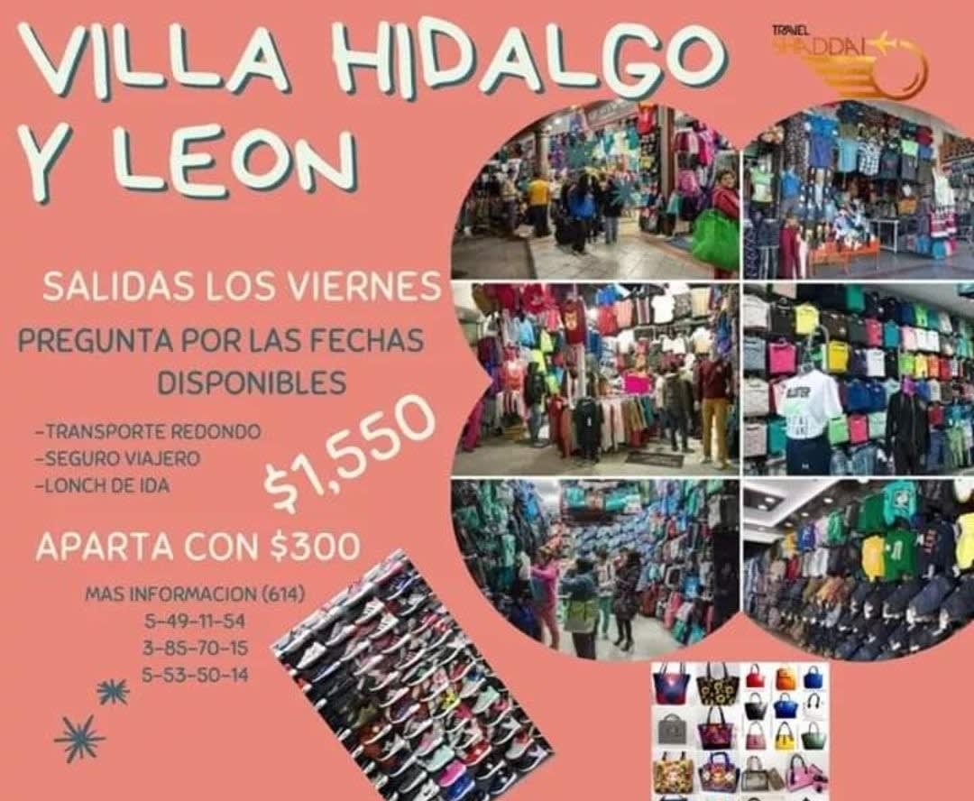 Villa Hidalgo y León - Paquete de viajes - Travel Shaddai | Agencia de  viajes en Chihuahua