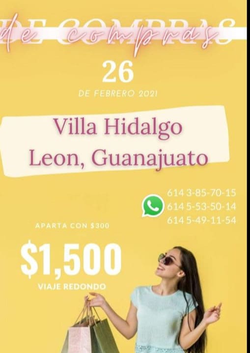 Villa Hidalgo y León - Paquete de viajes - Travel Shaddai | Agencia de  viajes en Chihuahua