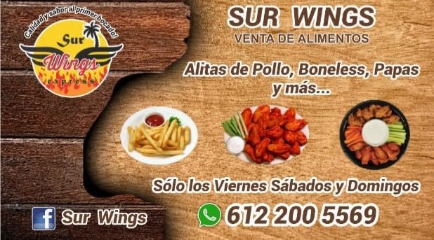 Paquete alitas 12 - Promociones - Sur Wings | Alitas de pollo para llevar  en La Paz