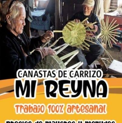 Canastas de Carrizo Mi Reyna