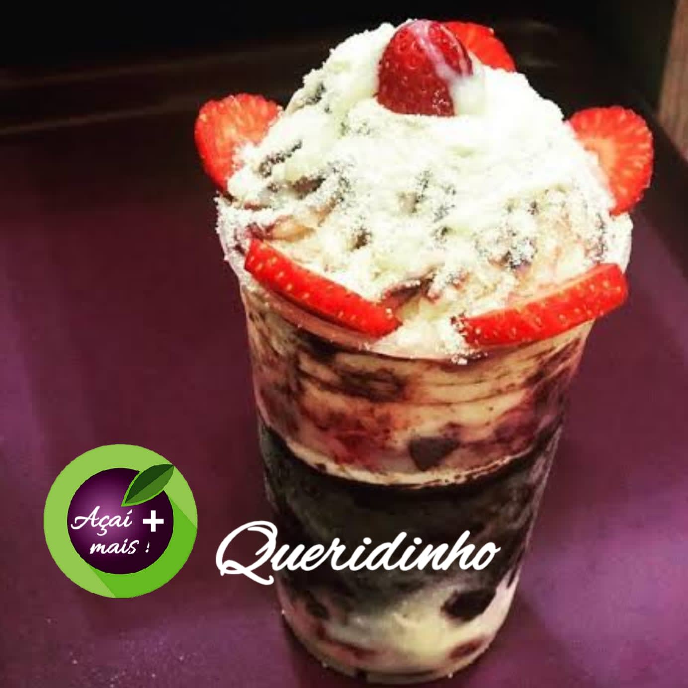 Combo Topzera: 02 copos de Açaí 500ml: Topíssimo Açaí - o Melhor da Cidade!