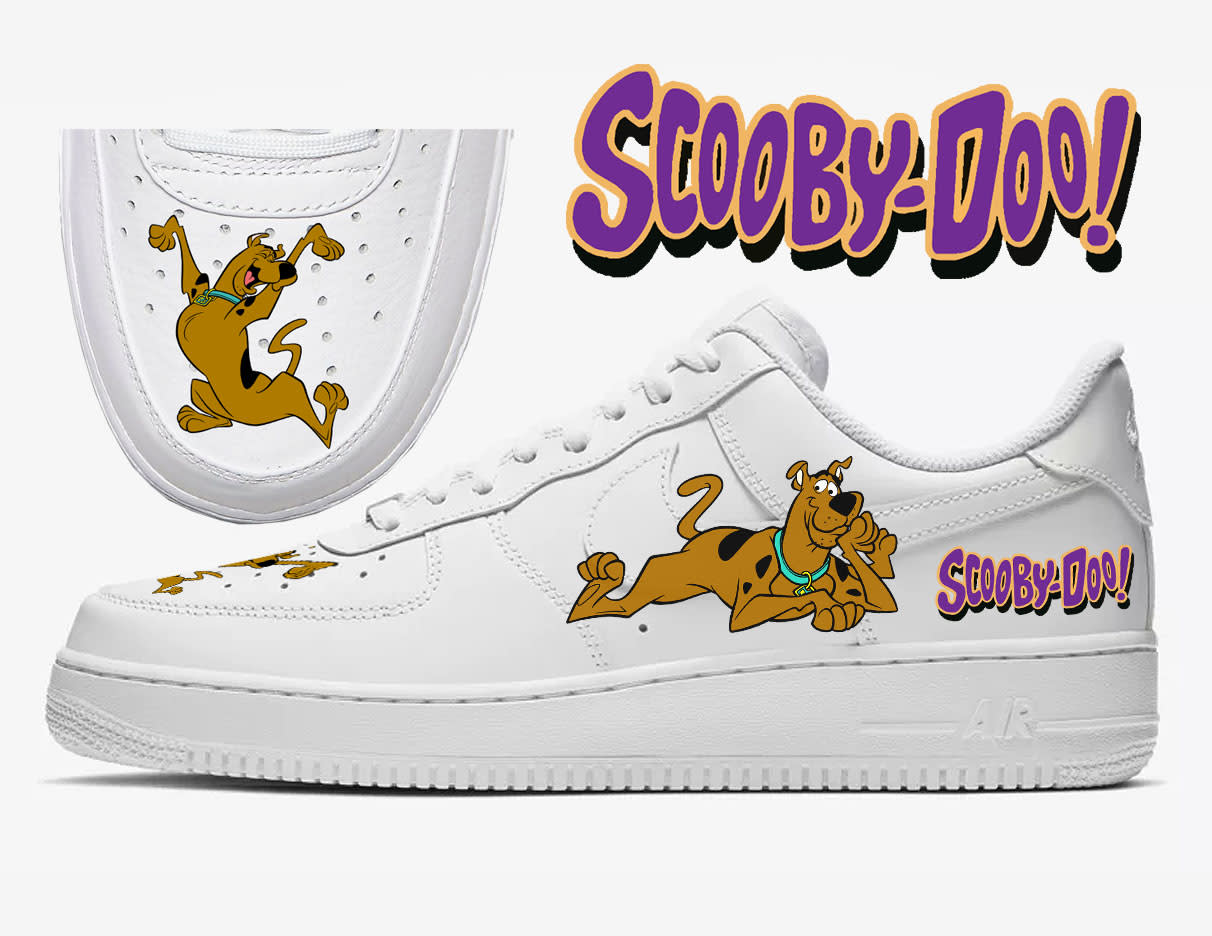 scooby doo air force 1s