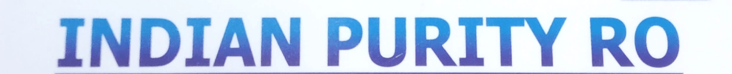 Indian Purity Ro