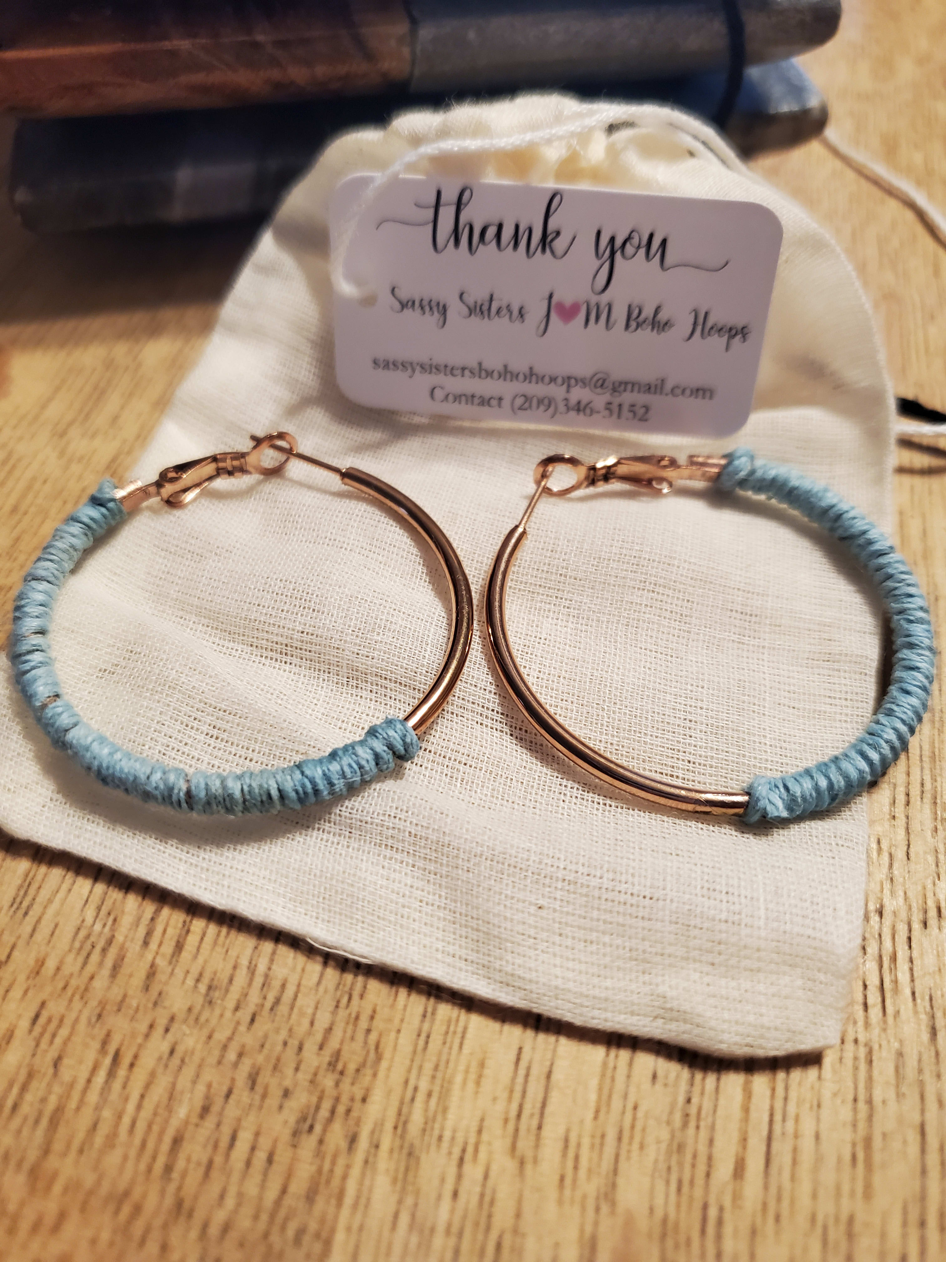 Sassy Sisters J♡M Boho Hoops