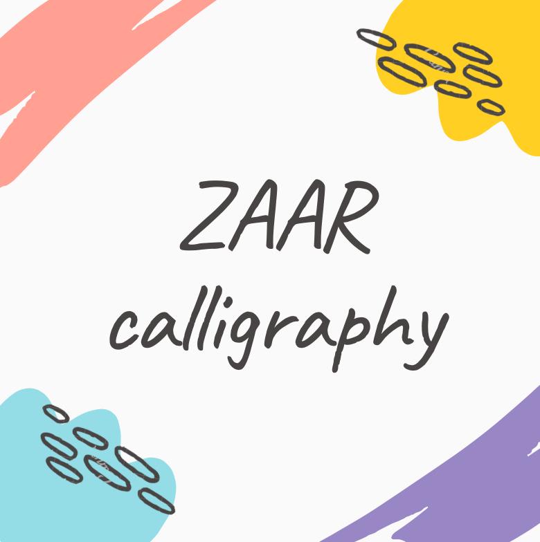 ZAAR Calligraphy