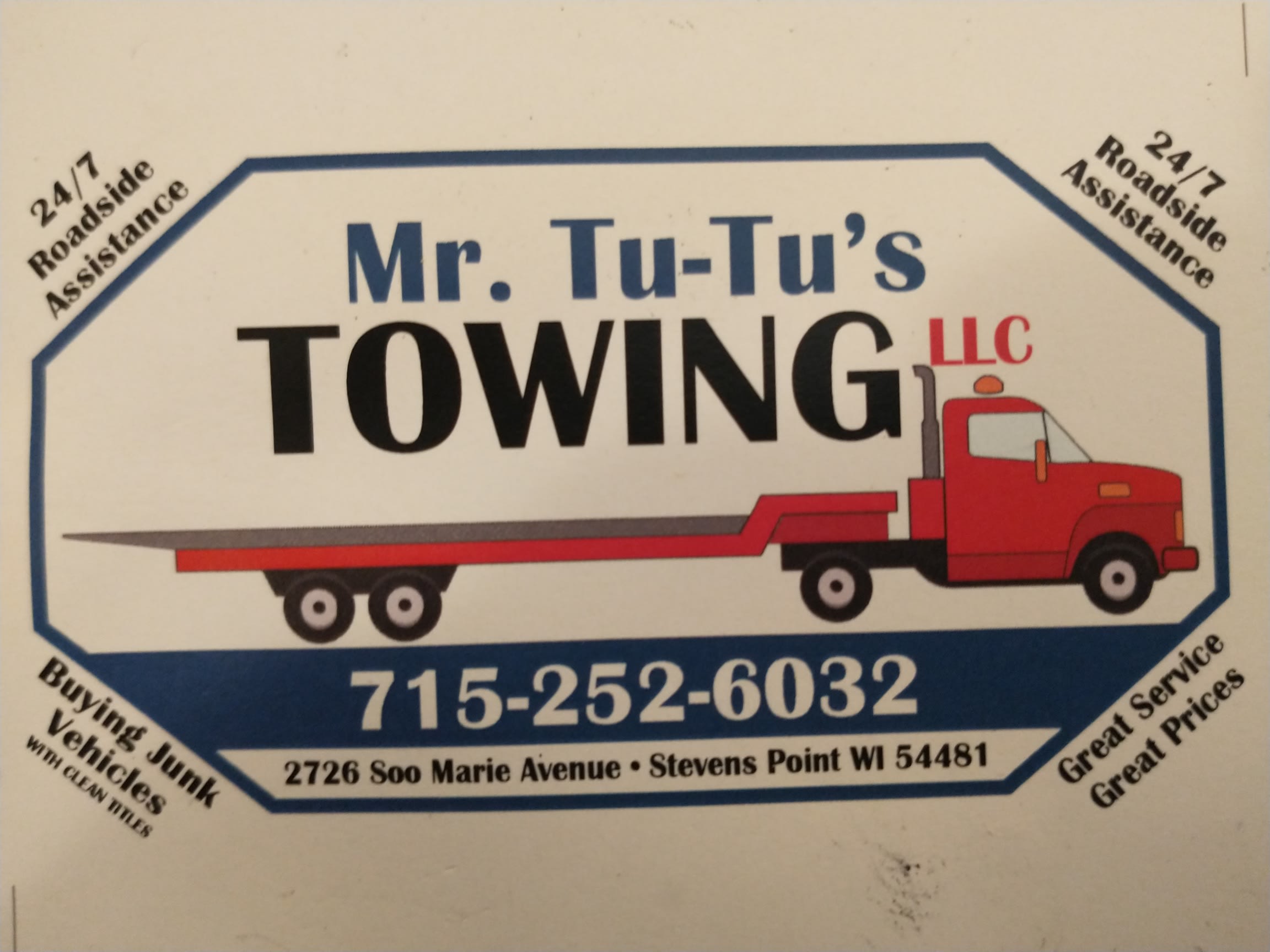 Mr Tu Tus Towing