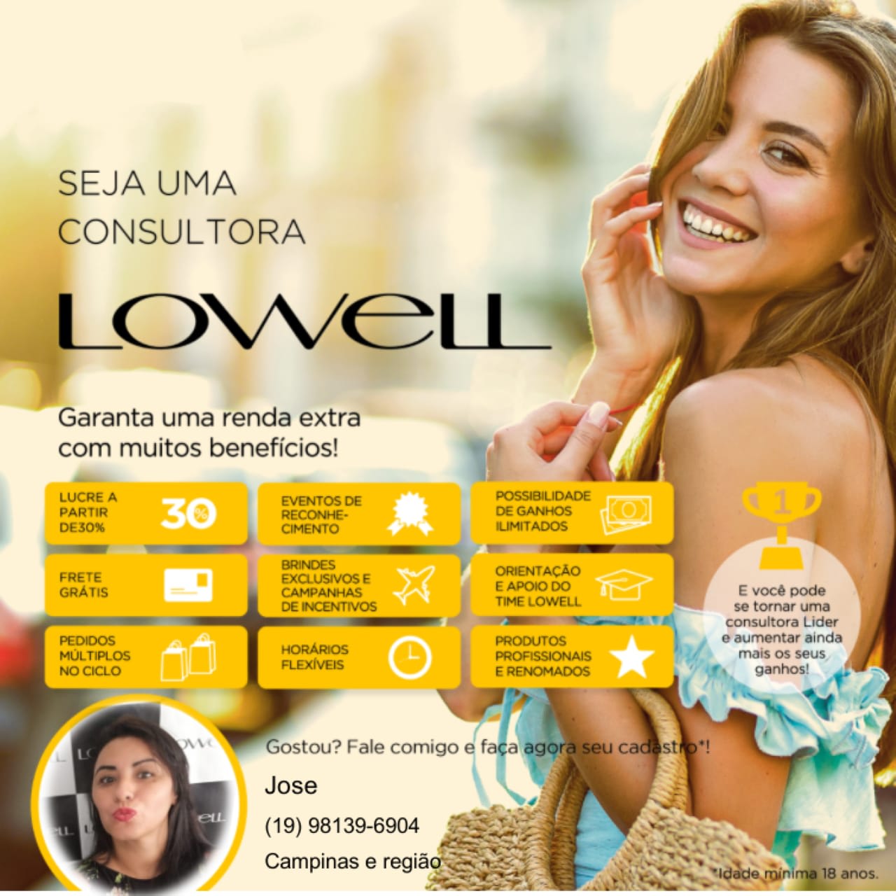 Rosa Púrpura Cosméticos LOWELL