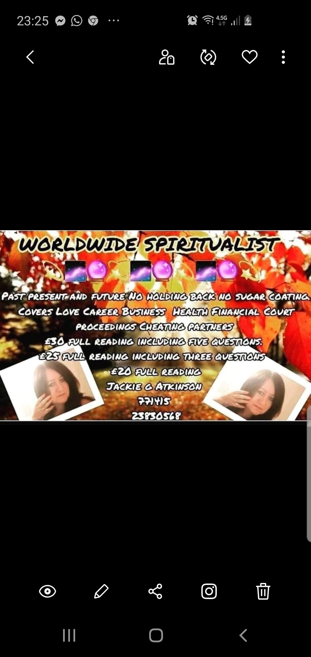 Jackie Psychic Medium Doncaster
