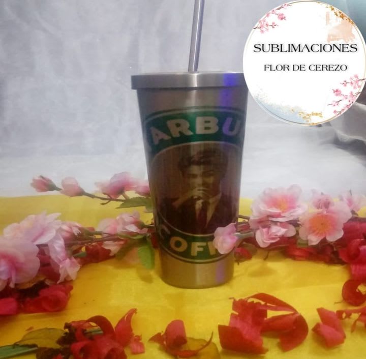 Vasos Tipo Starbucks de Acero Inoxidable con Pajilla 17 oz. – Insumos Cahos  Sublimacion