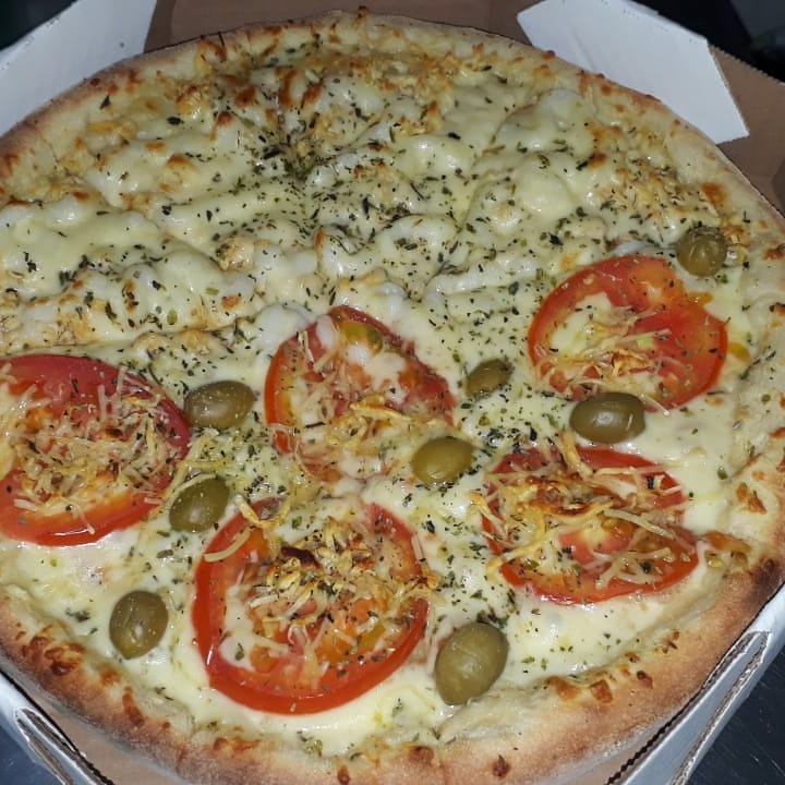 pizza de portuguesa e frango catupiry – Foto de Super Pizza, Maceió -  Tripadvisor