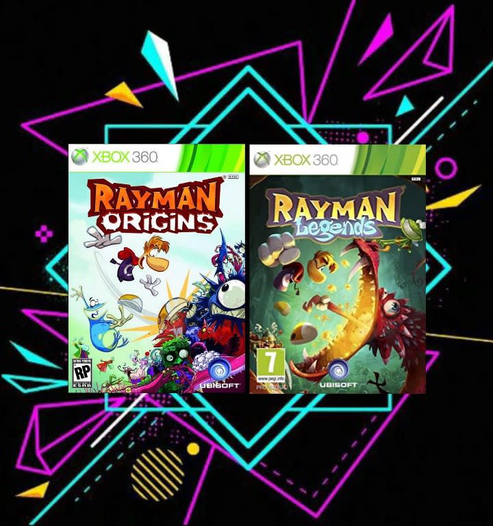 Rayman Origins + Rayman Legends Mídia Digital Xbox 360 - Jogos