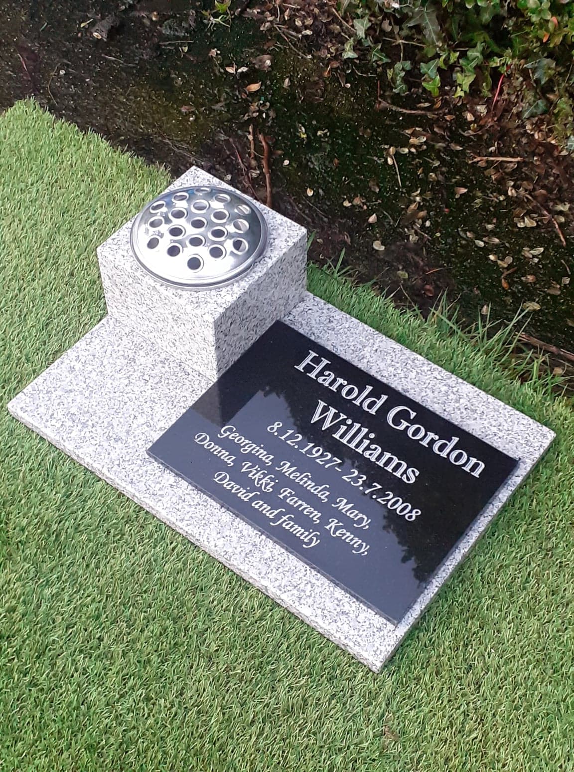 Memorial stone Headstone marker gravestone memorial headstone plaque 