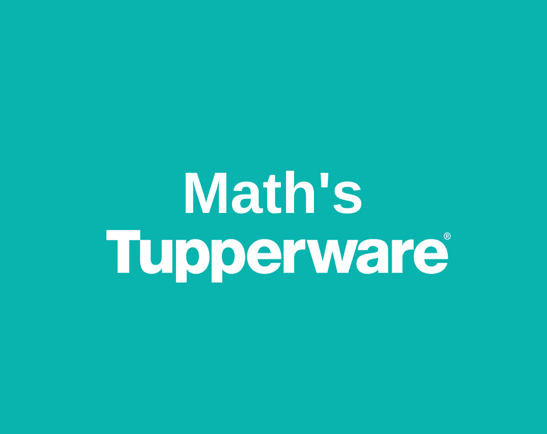 Math's Tupperware