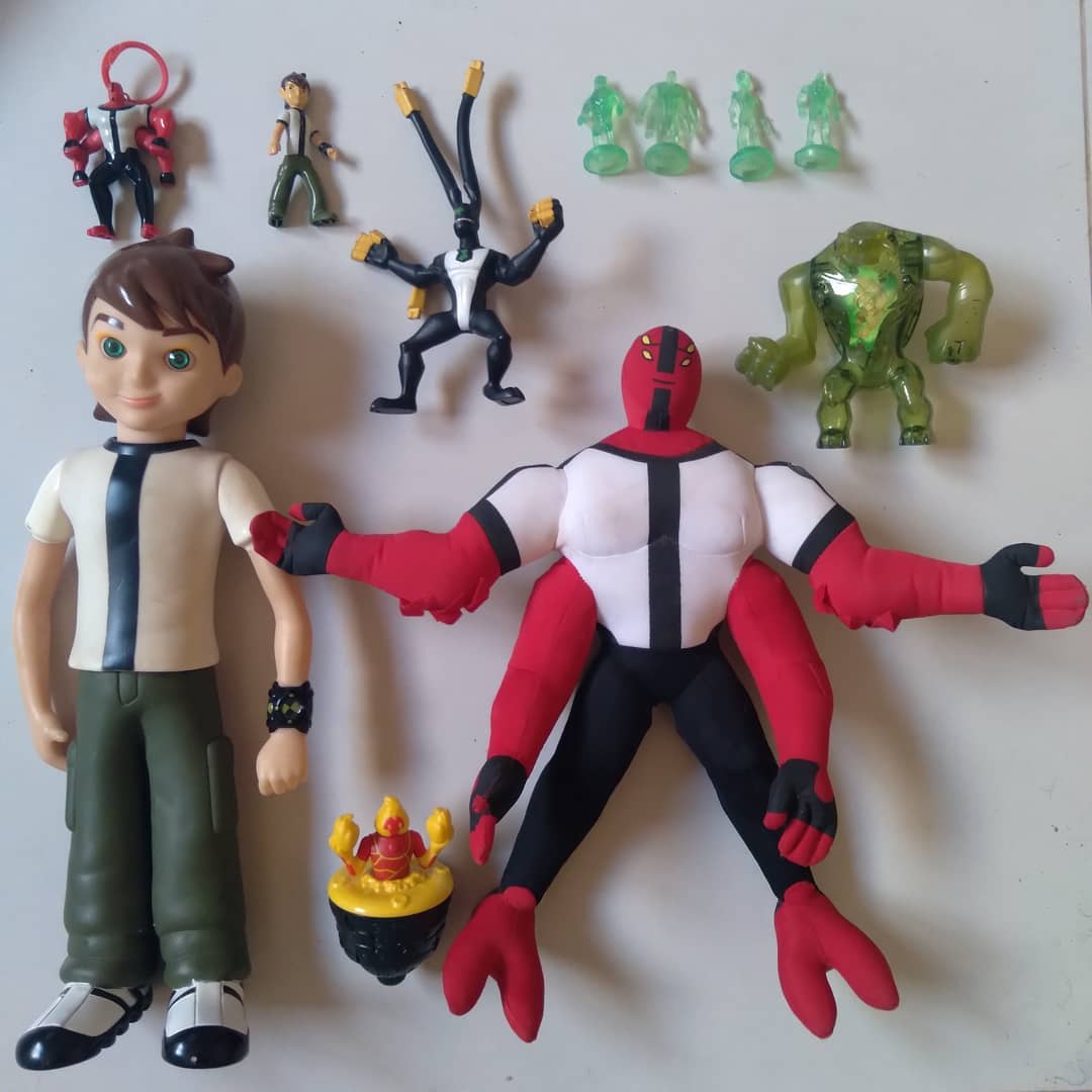 Bonecos do Ben 10 - Em Estoque - Brinquedo Usado - Loja de Brinquedos  Colecionáveis | Campinas