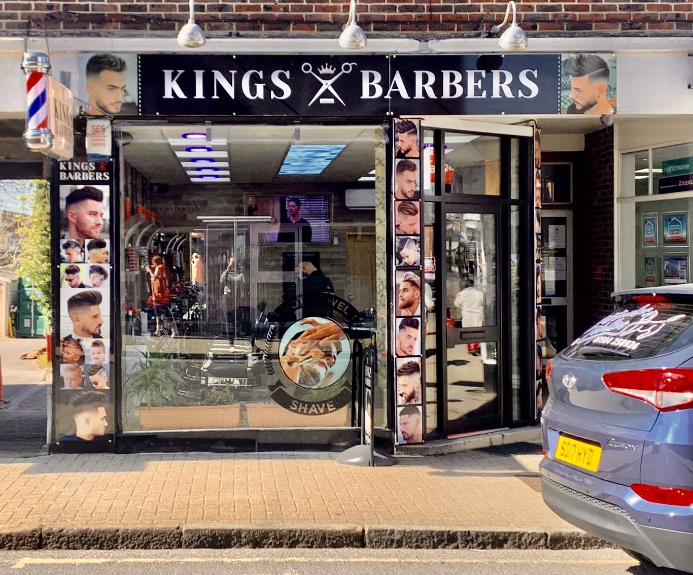 kings barber shoppe        <h3 class=