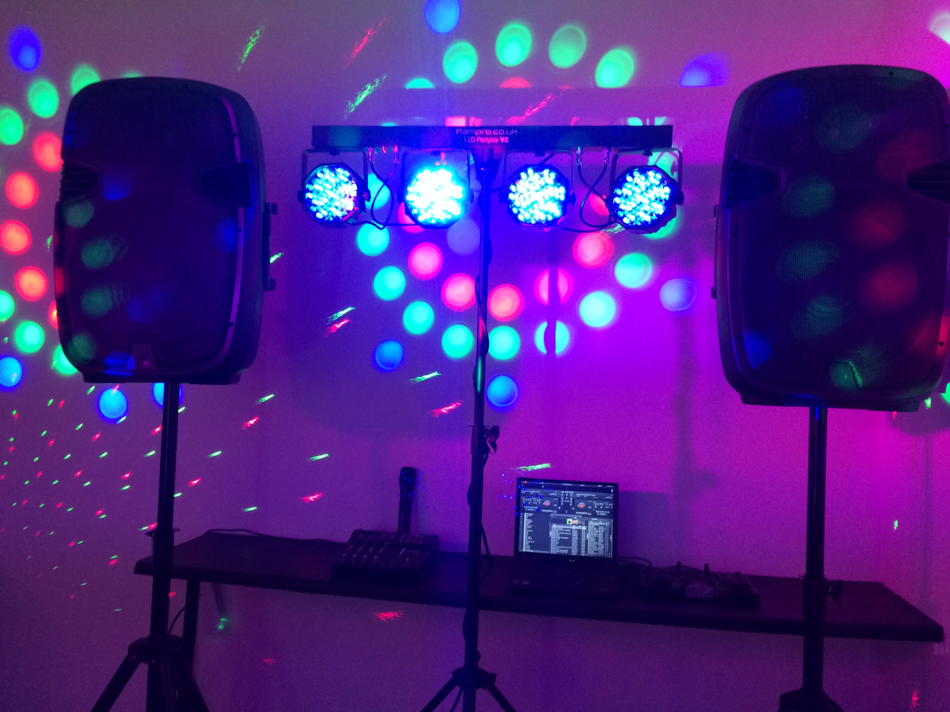 Disco/Party Package 2 Sound & Light Packages Mumbles Sound & Light Hire Event Equipment