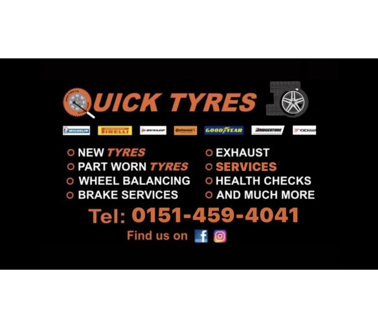 Quick Tyres Kirkb Tyre Service Liverpool