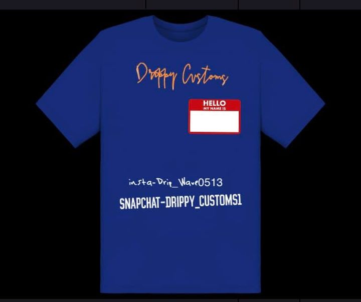 Drippy Customs T shirts