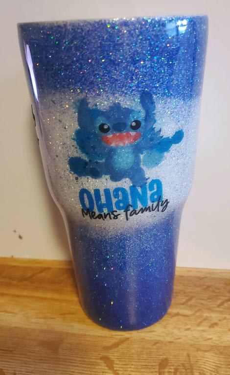 Glitter Stitch Tumbler Stitch Glitter Tumbler Stitch 