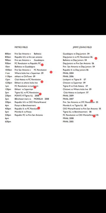 Fc Revolution Indiana National Level Soccer Club Merrillville In