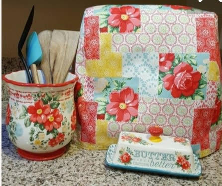 Instant Pot Cover with Pioneer Woman Placemats – Beginner Sewing