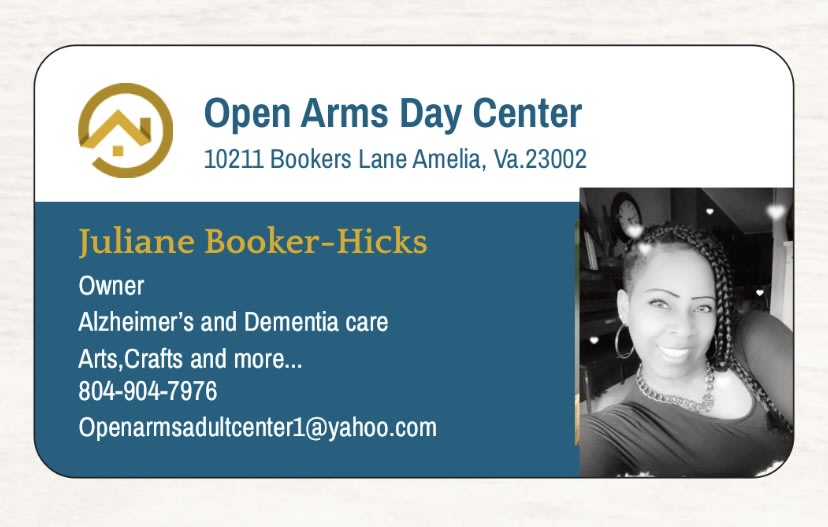 Open Arms Day Center  Companion Care in Amelia Court House, VA