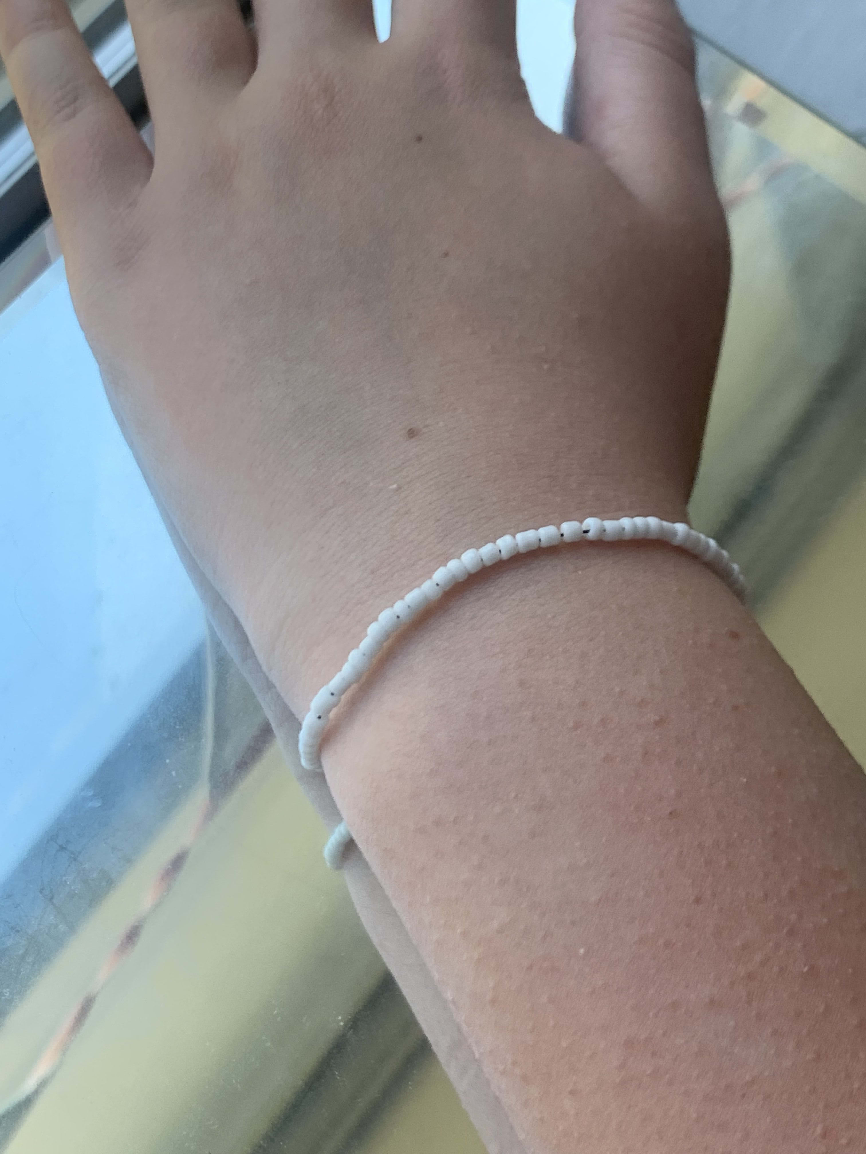 White String Bracelet