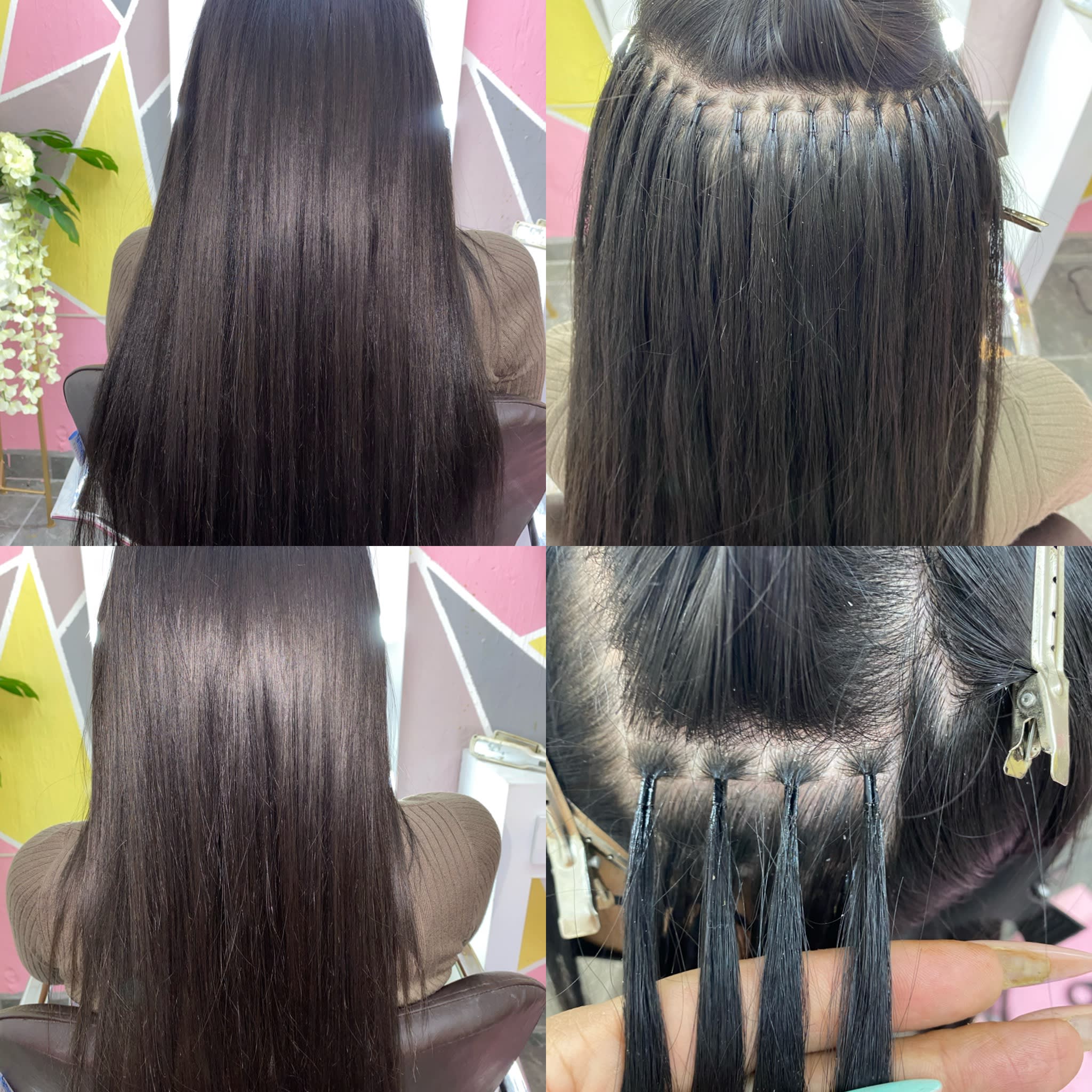 Aplicación de extensiones - Belleza - D'Glam Studio - Salón de