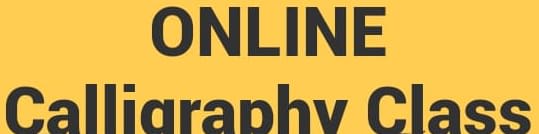 Online Calligraphy Classes