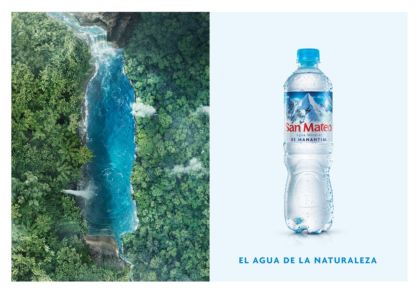 Agua Mineral SAN MATEO Con Gas Botella 600ml