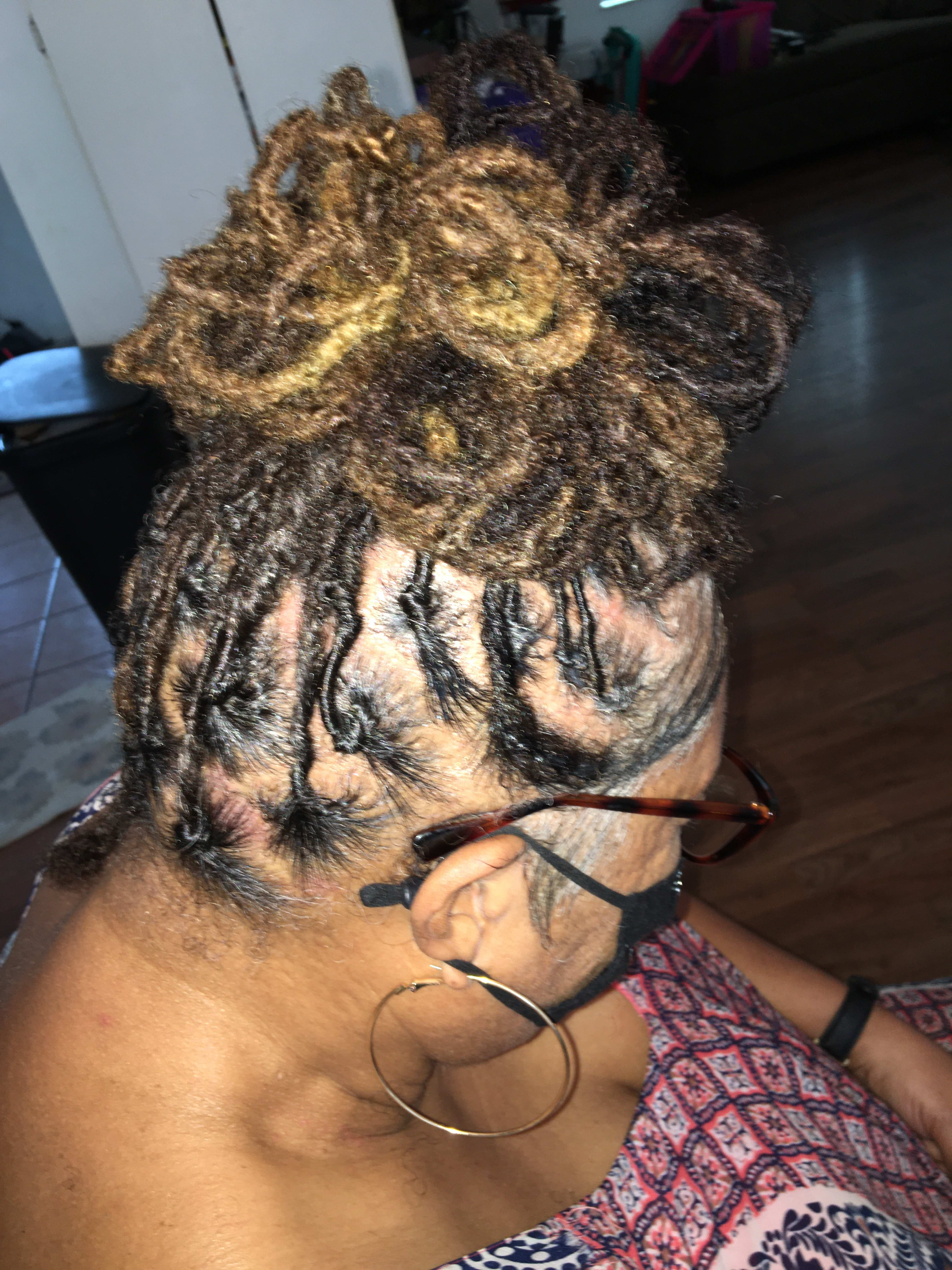 Salon Planted - Did someone ask for Loc Extensions adorned with Loc Bead  Sprinkles? You can now add Loc Bead Sprinkles to your loc service.  #locextensions #charlottelocextensions #locs #locstyles #locjewelry  #locjewels #locsprinkles #