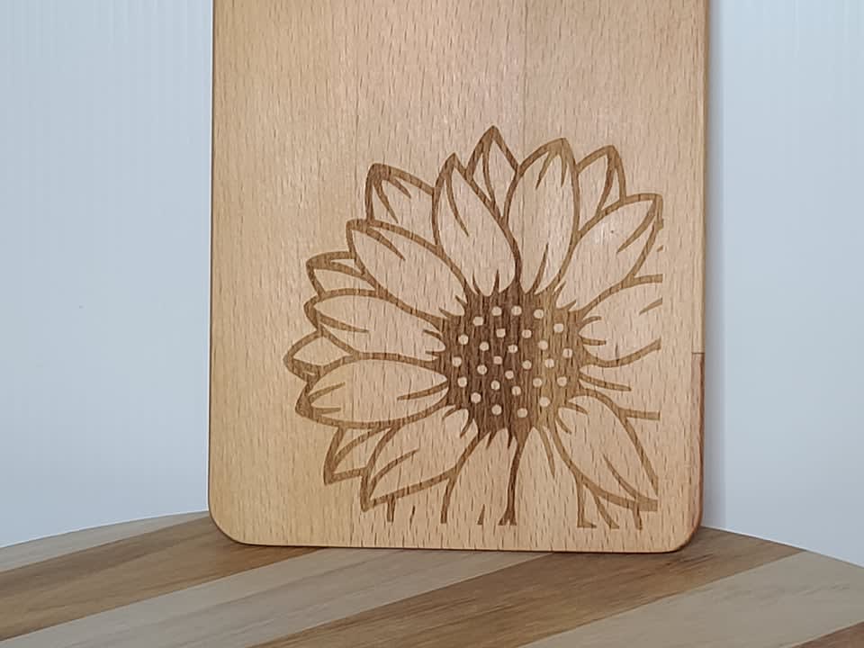 DiaNoche Kitchen Cutting Boards by Brazen Design Studio  Sunflower: Home & Kitchen
