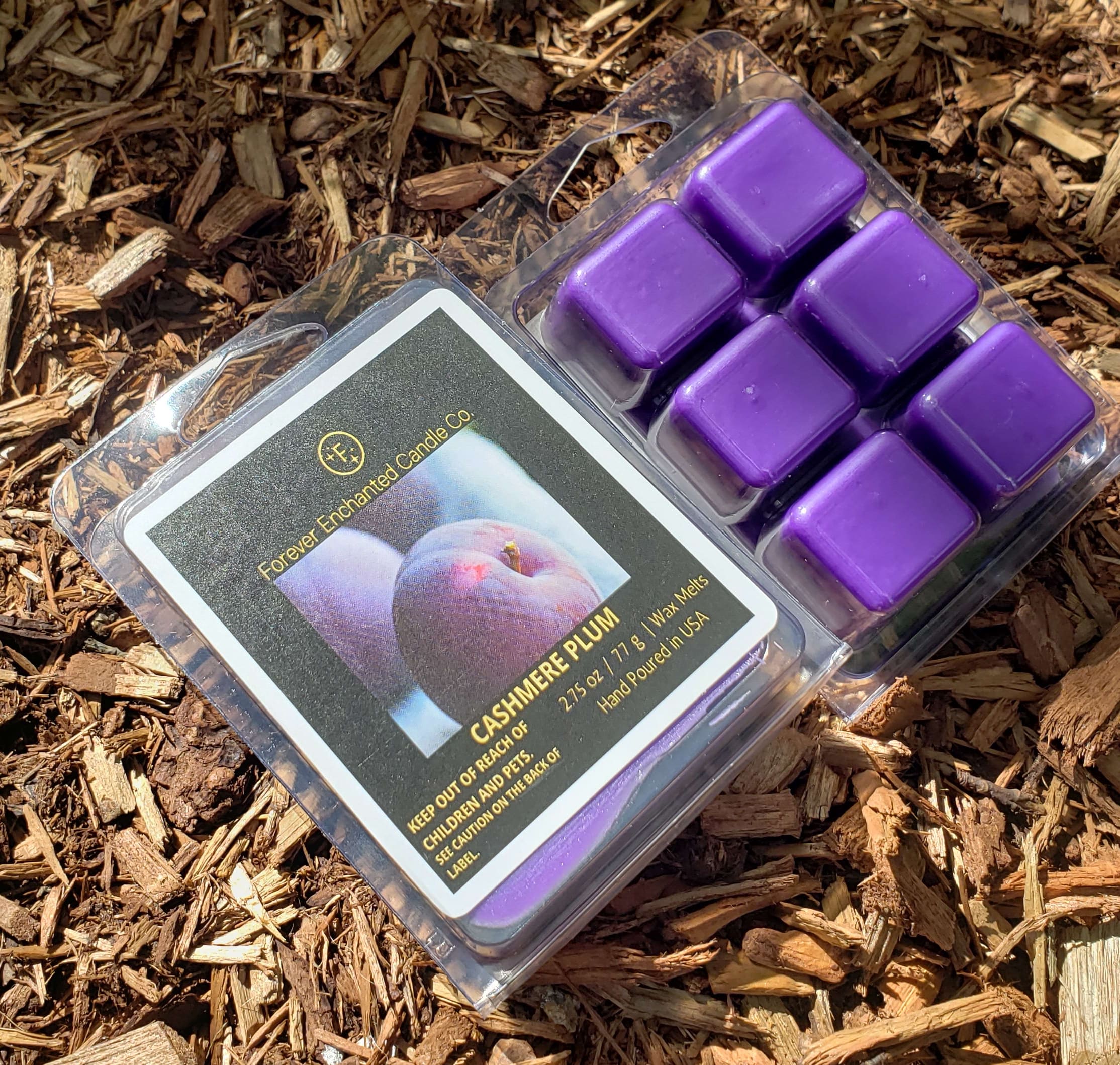 Cashmere Plum Clamshell Wax Melts - Clamshell Wax Melts - Forever Enchanted  Candle Co - Candle Store