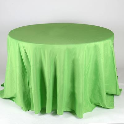 Table Cloth 108 Inch Round Polyester, Plastic Round Table Covers 108