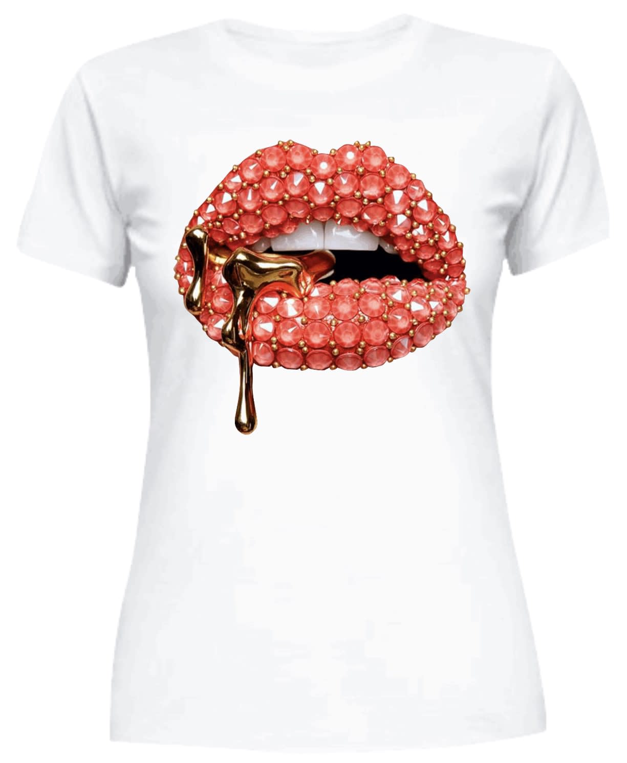 Rhinestone lips Cleveland Browns shirt t-shirt by To-Tee Clothing