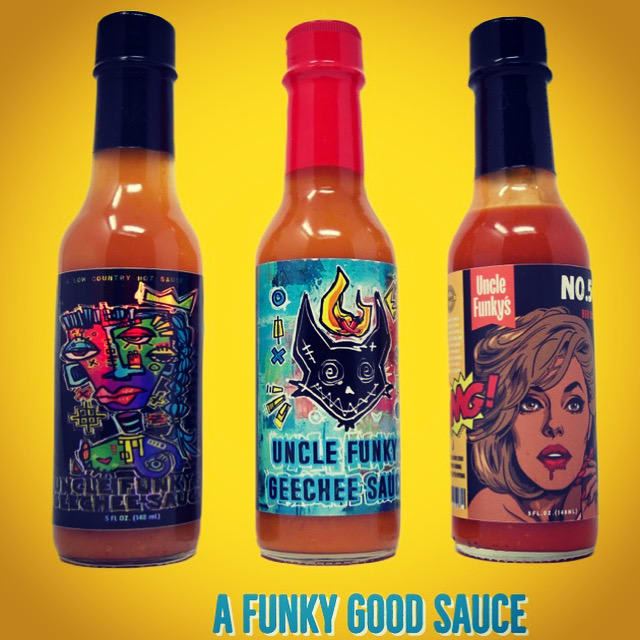 No.59 - Geechee Hot Sauce (5oz) - Hot Sauces & Spice Rack - Uncle