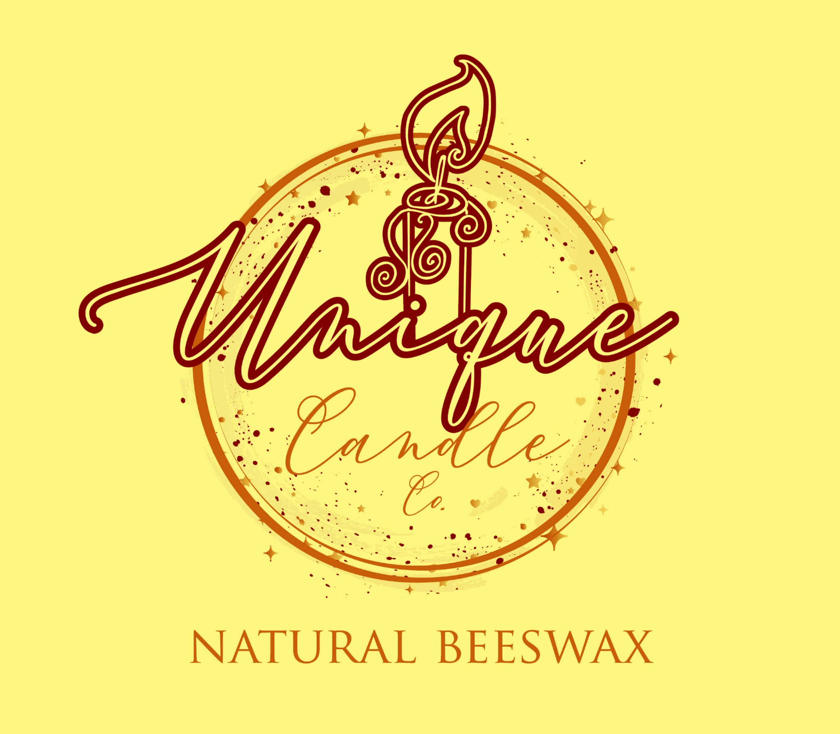 UNIQUE Candle Co. Natural Beeswax