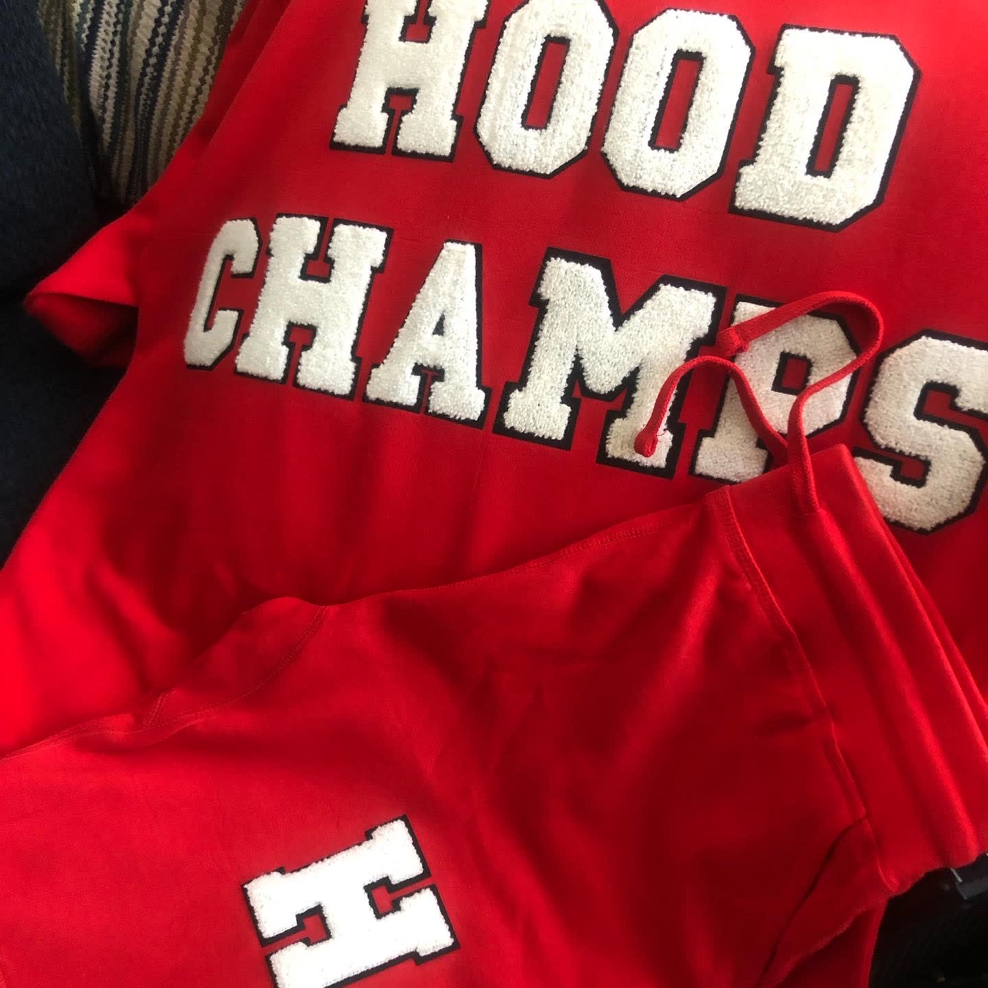 champs sweatsuits