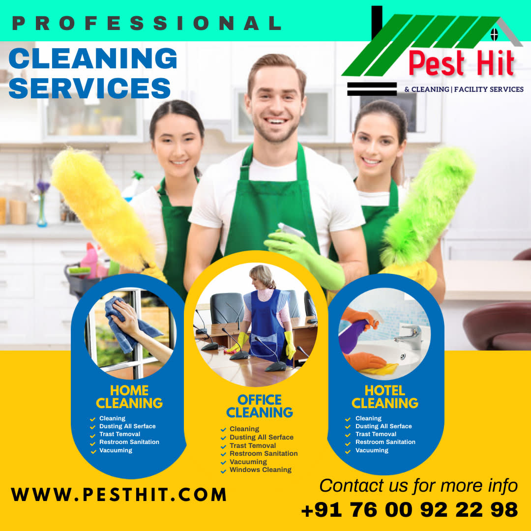 Pest Hit And Cleaning Facility Services PimpriChinchwad Domestic Cleaner