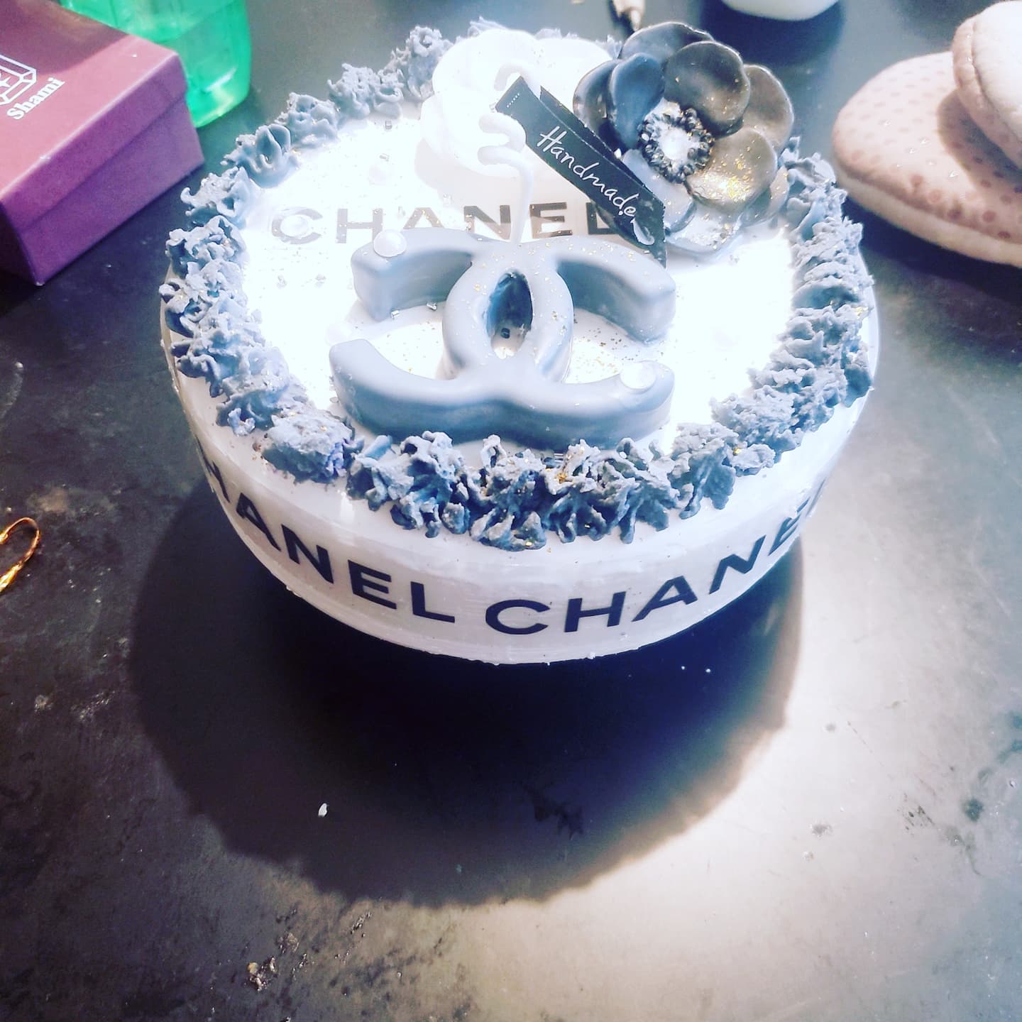 Glam Cake - Chanel Inspired – Scandal Candles Co.