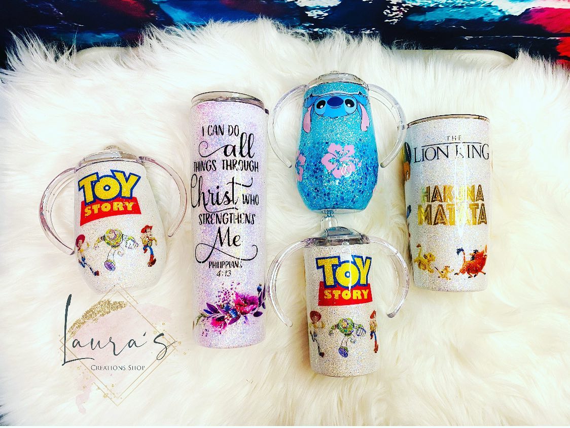 Glitter Tumbler - What's Available - Laura Creations Shop