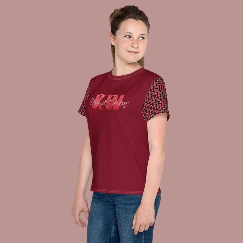 maroon youth tshirt