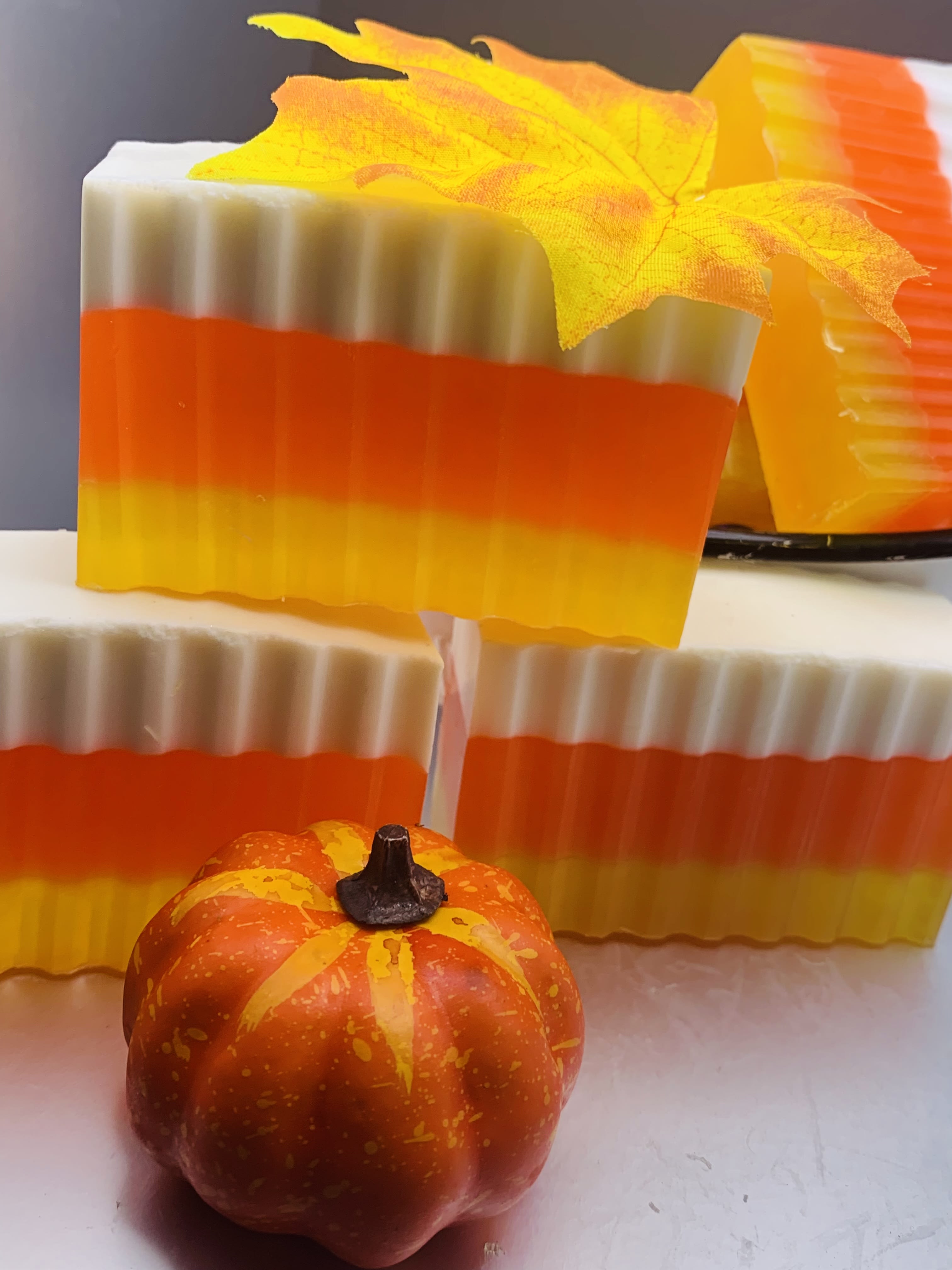 Candy corn soap - Autumn soaps - Soaps by Kristy | Bath & Shower ...