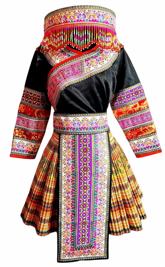 Outfits Pyos - Traditional Hmong Clothing - Everything Beautiful & Etc. |  Traditional Clothing Boutique in Milwaukee, MI