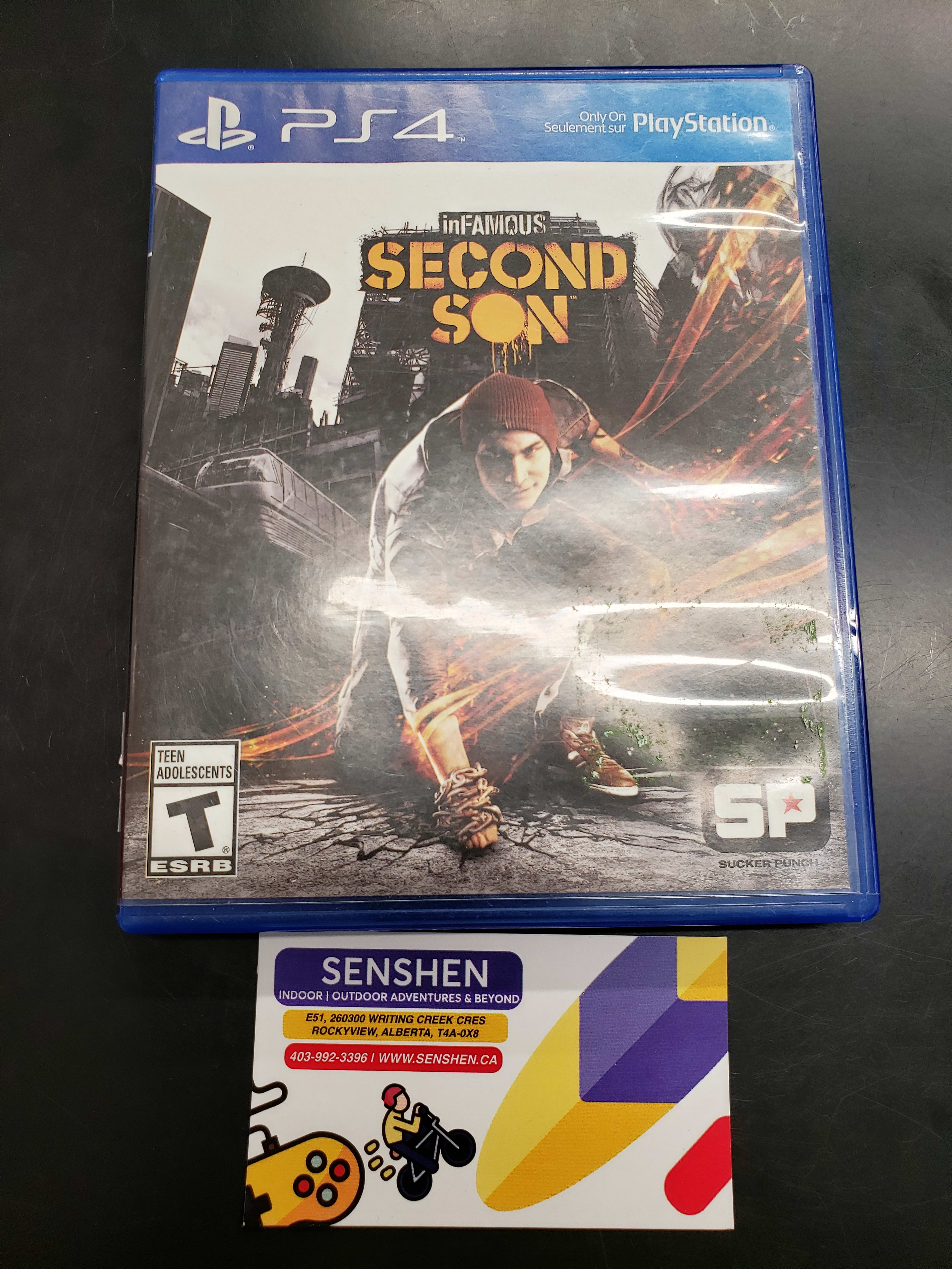 B)INFAMOUS SECOND SON - 家庭用ゲームソフト