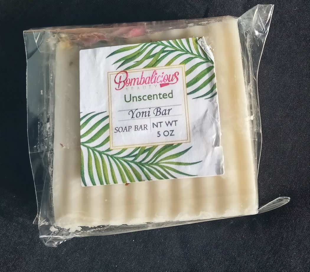 Unscented Yoni Bar Yoni Bars Bombalicious Beauty LLC Skincare