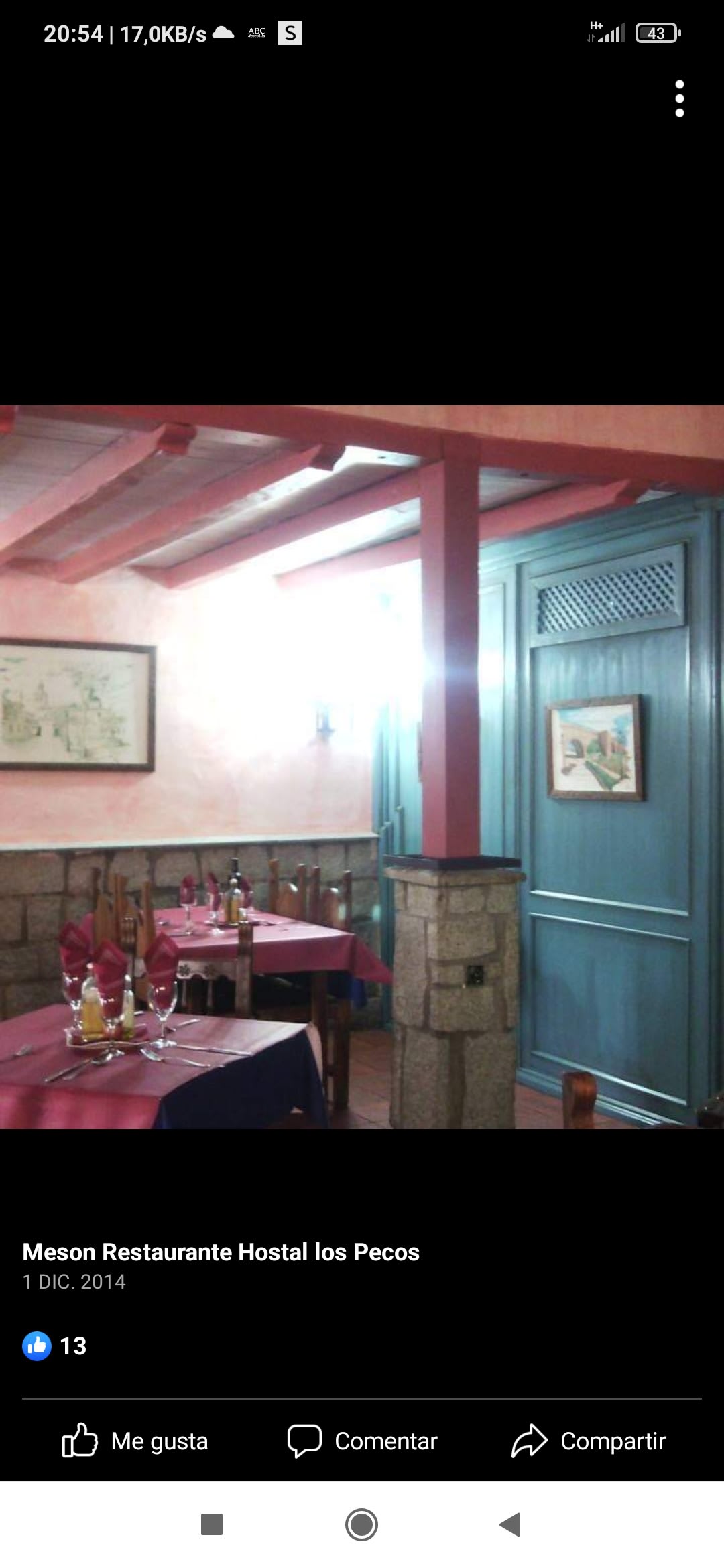 Mesón Restaurante Hostal Los Pecos