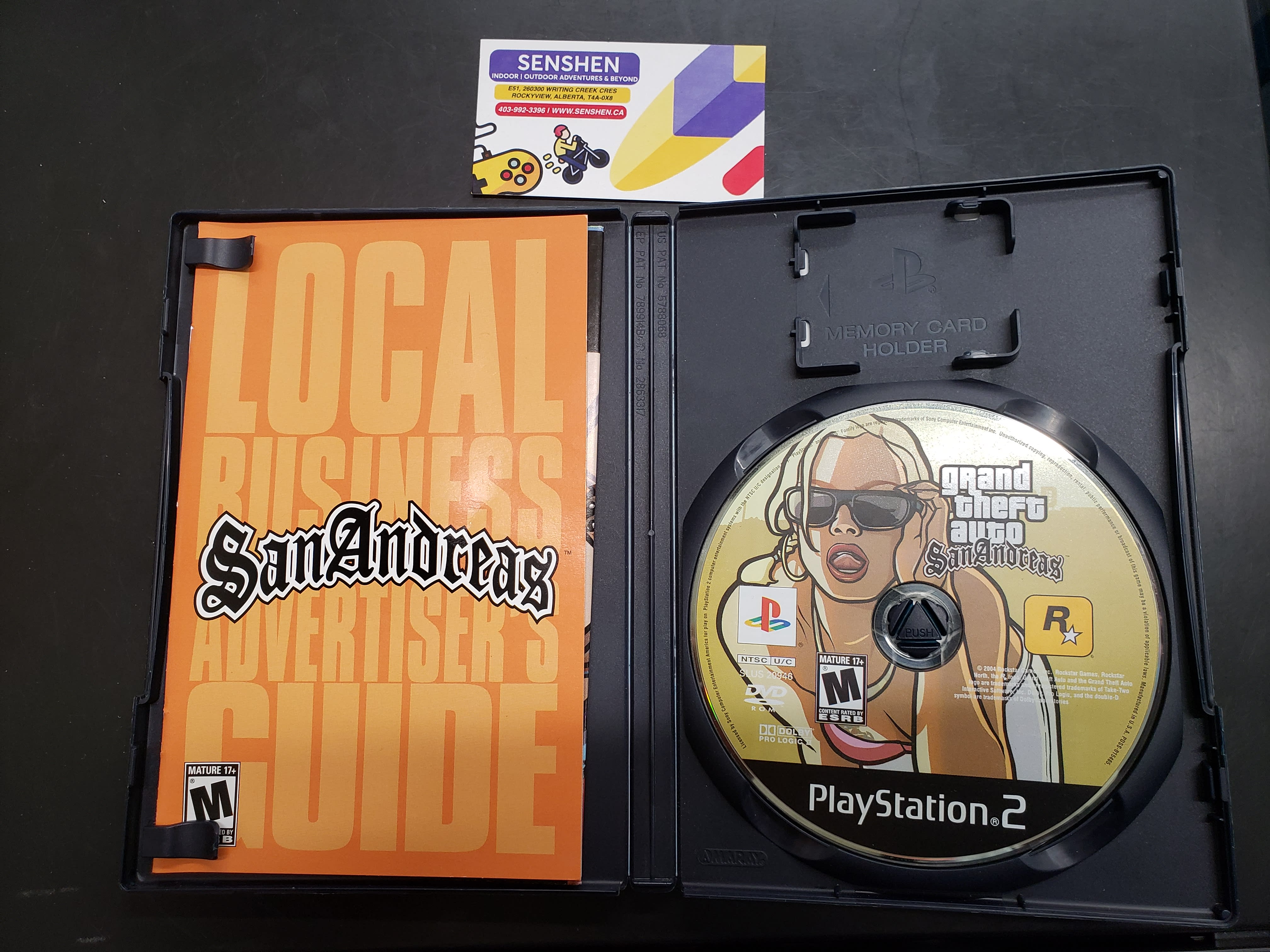 Grand Theft Auto - San Andreas [SLUS 20946] (Sony Playstation 2