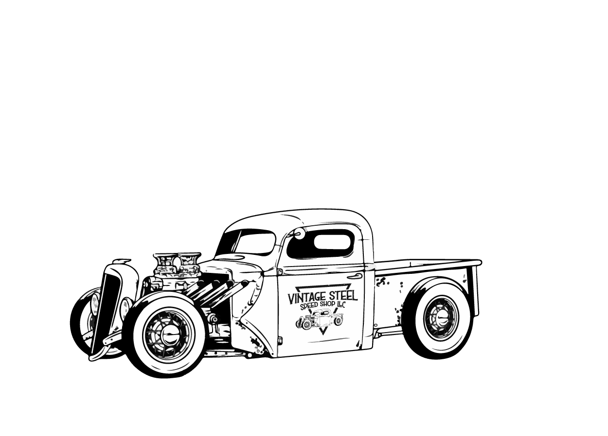 Vintage Steel Speed Shop